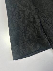 Franclia Women's Elegant Black Textured Suit Collar, Waist Slim Fit, Three-Quarter Sleeves Women's Jacket, Women's Suit Thin Jacketfall Clothes For Women Autumn  Winter Winter Clothes For Women Winter Clothes  Christmas New Year  Party Graduation Prom Cosplay Elegant Casual Luxury Going Out  Winter Winter Clothes For Women Elegant Fashionable Casual Commuting Business Office Daily Leisure All-Match Temperament Urban Teacher Professional Attire