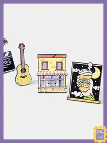 FRIENDS X SHEIN Women's Brooch - Multicolor - View 2