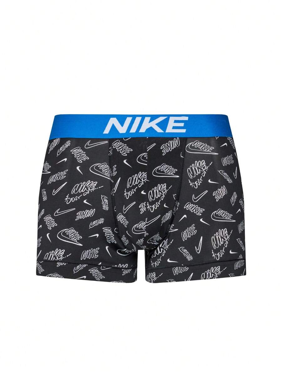 Nike Men's Boxer Briefs - Black and White - View 1
