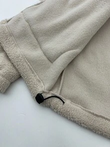 TOKVUE Men Outerwear Co-Ords Men Co Ord Set Cream Outfit Men Men Cream Lounge Set Men 2 Pieces Set Two Pieces Men, Fall/Winter Clothes - Khaki - View 7