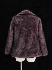 Sunspun 休闲宽松短款夹克 - 粉色 - 查看 2