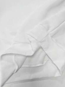 SHEIN LUNE 休闲撞色蕾丝拼接卫衣，秋季 - 彩色 - 查看 7