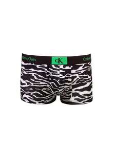 Calvin Klein Men's Boxer Briefs - Black and White - View 1