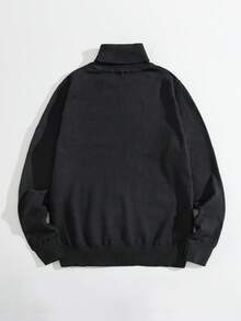 青少年男童休闲针织毛衣、长袖套头衫，适合秋冬季