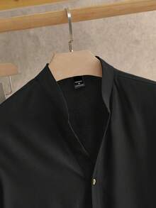 Manfinity VCAY 2pcs/Set Men's Casual Plaid Shirt Set Men Casual Sets Men 2 Piece Set  Men Matching Vacation Set Pants And Shirt Set Men Pajama Set - 彩色 - 查看 3