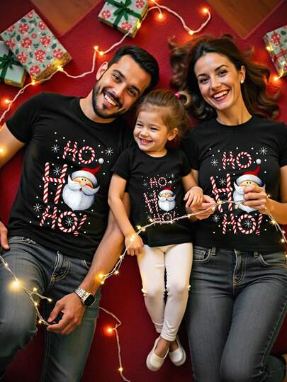 Manfinity Homme 男士时尚针织图案圆领短袖T恤