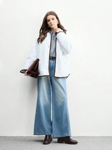 CUCCOO BIZCHIC 女士尖头休闲粗跟踝靴 - 咖啡棕 - 查看 10