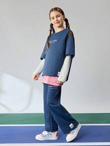 SHEIN 1 双时尚休闲百搭百搭舒适软底轻便系带平底运动鞋，适合返校季