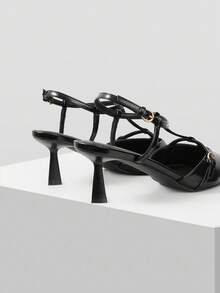 MOTF WOMEN HEELED SANDALS - Black - View 8