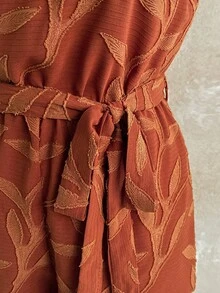Soleia Mono corto de colores para mujer de talla grande - Marrón - Ver 7