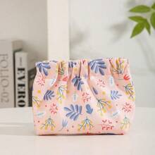 1pc New Snap Closure Storage Pouch For Sanitary Napkin, Lipstick, Keys, Cosmetics, Cables, Portable Compact Organizer Bag,Boho Vibes - New Storage Coin Purse - View 16