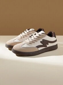 CUCCOO EASI 2025年新款春季女款复古百搭休闲运动平底鞋 - 彩色 - 查看 2