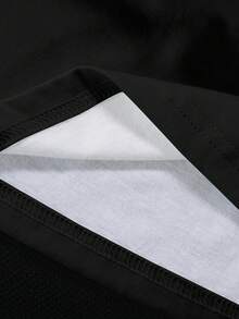 SpongeBob SquarePants | SHEIN Men's Colorblock Letter & Cartoon Graphic Short Sleeve T-Shirt, Summer - White - View 6