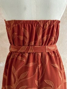 Soleia Mono corto de colores para mujer de talla grande - Marrón - Ver 9