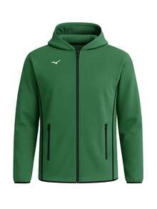 Mizuno Women's Zip Jacket Green - Green - View 1