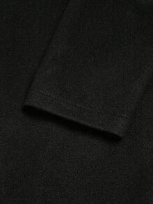 EMERY ROSE 大码女式多拉链装饰龙凤外套，时尚、复古、优雅、百搭 - 黑色 - 查看 6