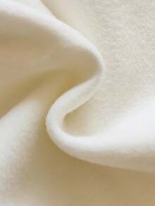 Vintaside Kids 2pcs/Set Young Girl Casual Fashion Versatile Cute Embroidery Crew Neck Long Sleeve Fleece Sweatshirt And Full Print Rabbit Pattern Pants Set, Autumn Fall Winter