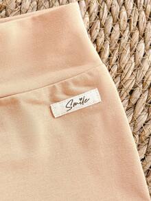 Loomiva 2pcs/Set Newborn Baby Boy/Girl Cartoon Animal Pattern Knitted Soft Elastic Waist Pants Set Graphic