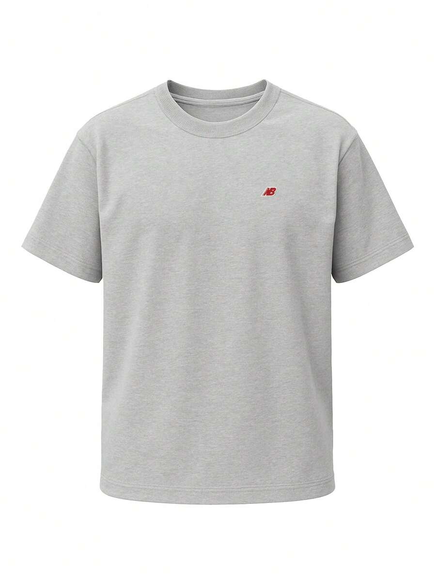 New Balance Men's Sports Tees & Tanks Comfortable Versatile Lightweight Sports Outdoor Training Grey MT21543AG - Light Grey - View 1