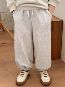 DAZY 女童休闲运动裤 - 灰色 - 查看 4