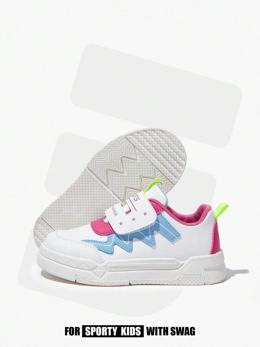 SHEIN 1 双时尚休闲百搭百搭舒适软底轻便系带平底运动鞋，适合返校季