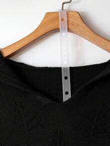 Linhara CURVE Plus Size Women Hooded Casual Elegant Pullover Sweater Top