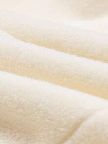 Franclia 女式大码优雅纯色大衣，秋冬 - 杏色 - 查看 6