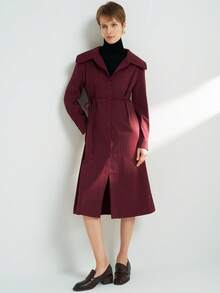 Airaco Damen Lässig Kleid mit Knopfverschluss, geeignet für den täglichen Herbsttragekomfort