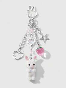 ROMWE Kawaii Keyrings & Keychains - Multicolor - View 18