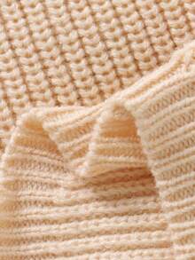 SHEIN Vintaside Kids Macacão Suéter com Suspensório Bordado de Abóbora de Halloween, Bodysuit com Entreperna Triangular, Conjunto de Roupa de Ambiente para Bebês e Crianças Pequenas