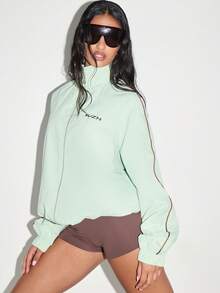 KIZN Lightweight Full Zip Track Jacket Autumn Spring Windbreaker Racing Stripe Long Sleeve Basic Outerwear Casual Everyday Streetwear Fashion Essential Layer