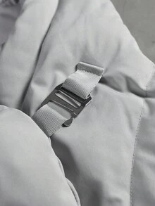 PAVTROS Men's Mature Casual Arc Split Short Padded Coat, Suitable For Street Style, Daily Casual, Weekend Outings, Parties And Other Social Occasions. This Padded Coat Is An Indispensable Versatile Item In A Man's Wardrobe, And Makes An Excellent Gift For Boyfriends Or Husbands. Puffer Vest Grey Vests Vests Grey Jackets Utility Vest