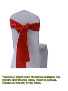 10 chiếc dây ruy băng satin trang trí ghế cưới, nơ buộc ghế, thích hợp cho tiệc cưới, tiệc chiêu đãi, trang trí nhà cửa, có thể dùng cho đồ thủ công Giáng sinh, váy khiêu vũ, túi vải organza, đồ thủ công tự làm, trang trí nhà cửa. - Nhiều màu - Xem 18