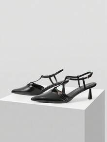MOTF WOMEN HEELED SANDALS - Black - View 4