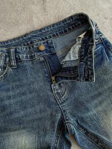 Attitoon Damen Jeans mit Taschen und Glockenform, vielseitig einsetzbar