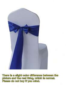 10 chiếc dây ruy băng satin trang trí ghế cưới, nơ buộc ghế, thích hợp cho tiệc cưới, tiệc chiêu đãi, trang trí nhà cửa, có thể dùng cho đồ thủ công Giáng sinh, váy khiêu vũ, túi vải organza, đồ thủ công tự làm, trang trí nhà cửa. - Nhiều màu - Xem 26