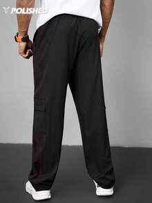 Gym Rark Men's Casual Breathable Drawstring Waist Sports Pants Twilight Sweat Pants - Black - View 2