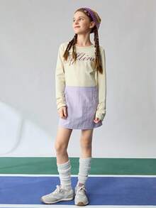 SHEIN 1 Pair Children's Lightweight Breathable Mesh Patchwork Soft-Sole Non-Slip Casual Sneakers For Back To School, Spring/Summer