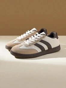 CUCCOO EASI 2024 Nuevos tenis casuales versátiles de primavera para mujer, zapatos planos blancos - Multicolor - Ver 2