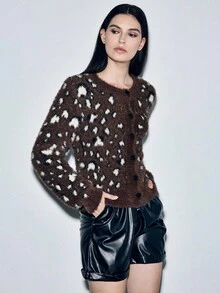 Lumivelle Halloween Women Cardigans - Multicolor - View 3