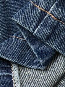 DAZY 青少年女孩休闲牛仔裤 - 藍色 - 查看 8