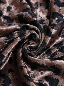 EMERY ROSE Quần ống đứng họa tiết da báo đi làm thời trang nữ - Nhiều màu - Xem 8