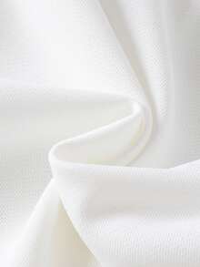 Genkimix Kids 2件套男童宽松简约英式POLO领卫衣 - 白色 - 查看 7