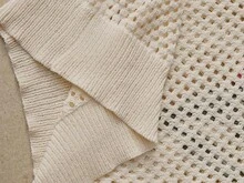 Anewsta Maglione elegante stile francese, ricamato con motivi floreali, collo rotondo, taglie comode, adatto per autunno/inverno - Bianco - Visualizzare 8