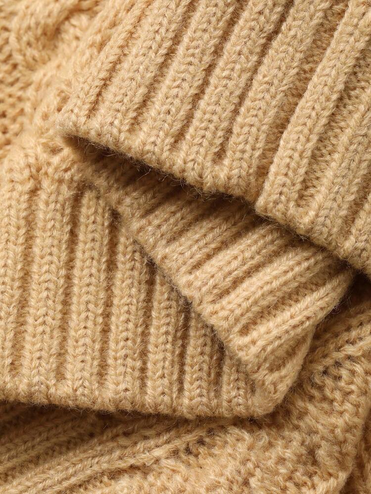 Young Girls V-Neck Pullover Sweater, Fall