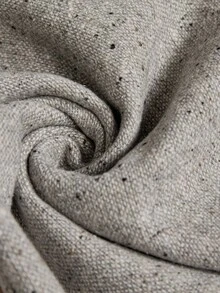 MOTF PREMIUM 斜口袋扣腰带阔腿西装裤 - 灰色 - 查看 7