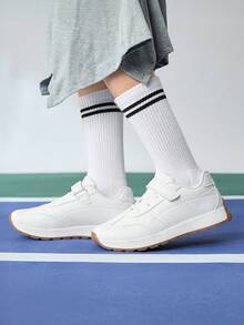 JNSQ 1 Paar minimalistische, vielseitige, bequeme und leichte Kinderschuhe/Studentenschuhe, geeignet für die Schulsaison und alle Jahreszeiten