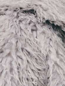 TypaGal Cozy And Glamorous, This Gray Jacket Features Plush Faux Fur With A Voluminous Texture For Warmth And Style. Perfect For Layering Over Evening Or Casual Outfits, This Gray Coat Adds Instant Luxury To Your Winter Wardrobe.