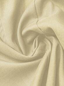 Franclia 时尚简约深灰色高腰女式超短裤，后拉链开合，适合日常通勤、约会和浪漫场合 - 米色 - 查看 3