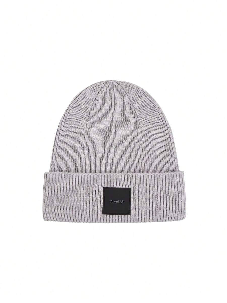 Calvin Klein Wool And Cashmere Men's Knitted Hats Gray - Grey - View 1